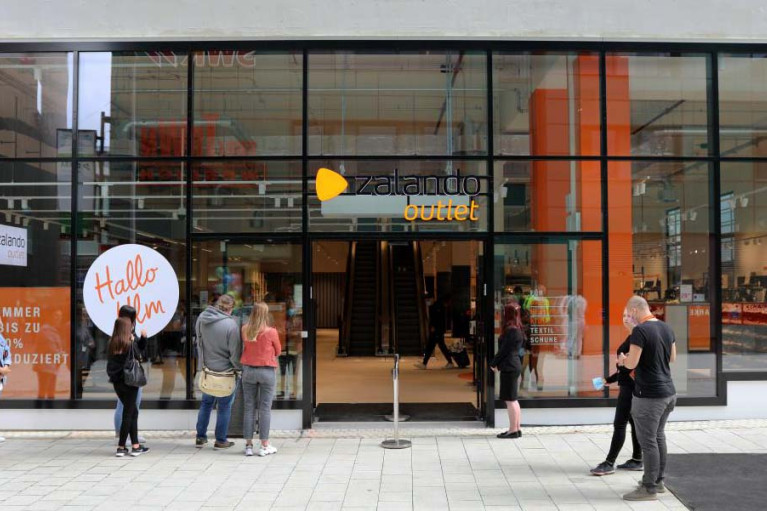 Zalando SE Eröffnung Outlet Ulm