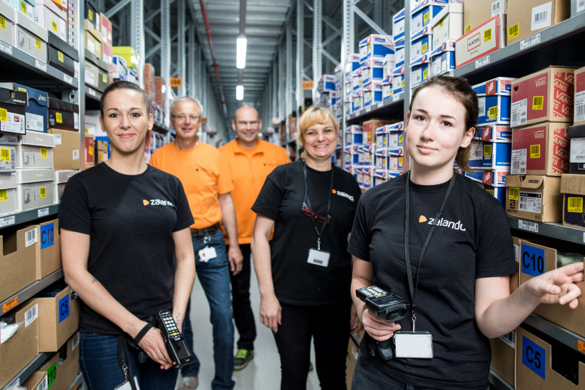 Zalando SE employees Logistics team